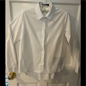 Classic Saks 5th Avenue White Blouse